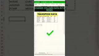 CHANGE COLUMN DATA INTO #mircosoft #computer #export #data