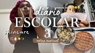 SCHOOL DIARY: COMPLETE MORNING ROUTINE 🌞🏫 Ep. 3 | Bia Amaral