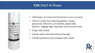 RNK Stitch N Shape
