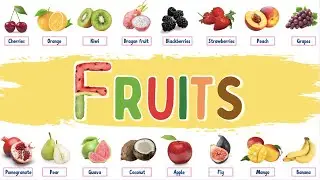 🍎 50 FRUITS IN ENGLISH! 🍏 | FOOD IN ENGLISH - PART 2