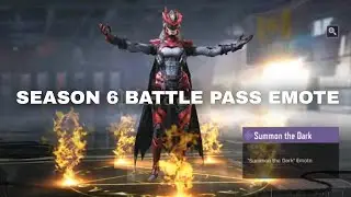 Season 6 battle pass emote + All paid & free emotes! CODM season 6 leaks 2023