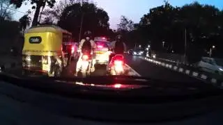 Making Way for Ambulance in Indian Traffic