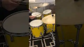 Bass drum feathering, improvising, swinging (hopefully), etc.