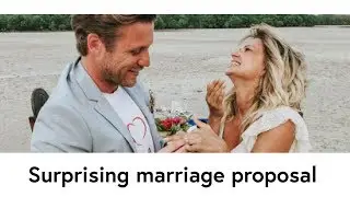 The surprising marriage proposal of Nino and Belinda Gold - 2018