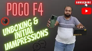 Poco F4 Unboxing | Full Review | Poco F4 5g | Poco F4 PUBG Test