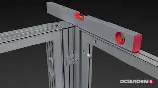 OCTANORM Universaltür W 575 Montage