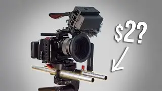 DIRT CHEAP 15mm Rod for your Camera Rig!