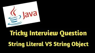 String Literal vs String Object | Important Java Question