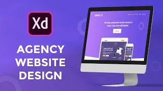 Agency Website Design In Adobe Xd