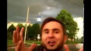 Гроза в Луцке 25 мая 2015