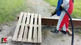 Тест пескоструйки  DSMG 200