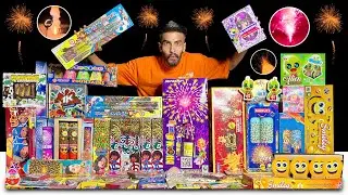 Diwali Vlog 2024 Celebration Fireworks Stash Crackers Testing | Yogesh 01