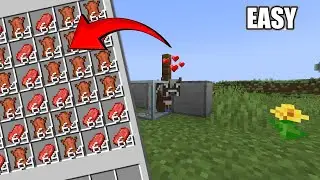 Easiest 1.21 Cow Farm (Unlimited Beef & Leather!)
