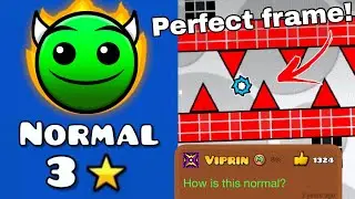 The Hardest 3 Stars Ever! Demon But Normal Rated? | Geometry Dash