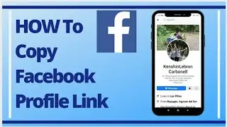 How To Copy Facebook Profile Link Using Android 