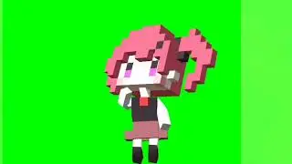 Green screen kartun