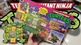 Pizza Thrower Reissue Playmates Teenage Mutant Ninja Turtles On Shelf TMNT