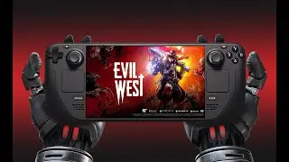 Evil West on the Steam Deck. EPIC SETTINGS