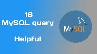 16 Most important Sql Query in Mysql database | Hindi