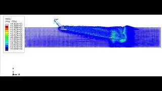 Anchor Pull - Soil Structure Interaction - Equivalent Plastic Strain