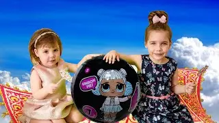 Магия в Школе Волшебства Хоттабыча. Саша и Ксюша наколдовали куклу LOL