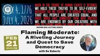 Flaming Moderate: A Riveting Journey and Quest to Save Democracy