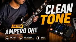 Clean Vox-AC30 + 1º Estagio Drive: Ampero One/MP-100 - Free Preset