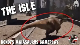 THE ISLE - DONDI PLAYS MAIASAURUS IN EVRIMA!!! | #theisle