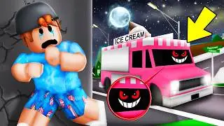 This CREEPY ICE CREAM TRUCK Started Following Me.. (Brookhaven RP)