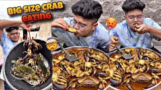 5 KG Big Size Crab Eating Challenge  😱😋|Kanda Lovers|