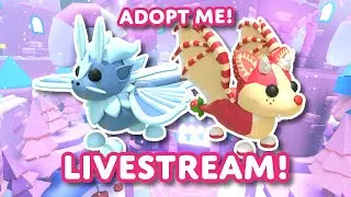 ⛄NEW DRAGONS IN ADOPT ME!🧊 Playing the new Winter Update!🥰 Adopt Me Livestream!