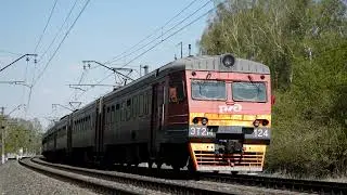 Прибытие ЭТ2М-124 на о.п Паровозный