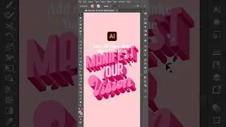 Add a 3D Pop to your Letters! Using 