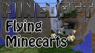 Flying Minecarts - Vanilla Minecraft 1.8