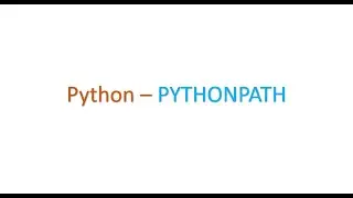 Python Interview questions - What is PYTHONPATH