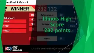 The (former) Illinois High Score of 282! (No Penalties)