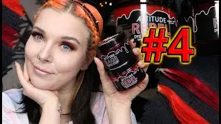 ATTITUDE HAIR DYE Swatches RAGE & REBEL - Haltbarkeit & Auswaschen