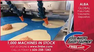 ALBA GLOBAL PNEUMATIC VOLUMETRIC DEPOSITORS| Food Makers Bakery Equip