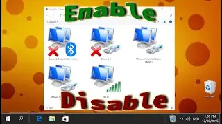HOW TO ENABLE & DISABLE INTERNET NETWORK