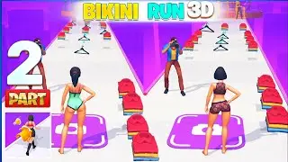 🆕Max Level • Bikini run 3D Mobile Apk Gameplay Walkthrough  iOS Android Gameplay Part 2 2022