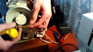 ⚪️Sewing machine belt replacement Podolsk, Chaika.