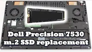 Dell Precision 7530 m.2 SSD Replacement