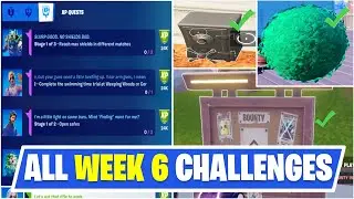 [ Easy Guide ] All Week 6 Epic Quest Guides | Week 6 Quest Guide Fortnite Season 6