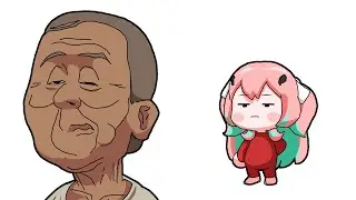 【 Grandfather With Granddaughter ANIME 】 2EP Red Ginseng Candy