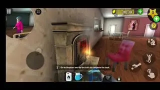 Scary Teacher 3D/ Add some color to Miss T's dark world by blowing up her Fireplace and... Game Play