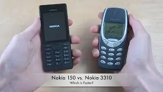 Nokia 150 vs. Nokia 3310 - Which Is Faster?!