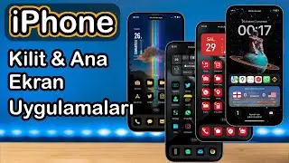 iPHONE KİLİT VE ANA EKRAN DÜZENLEME 📲| En İyi 5 Widget Uygulaması