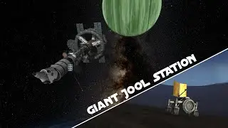 Kerbal Space Program Laythe Space Station and Rover!