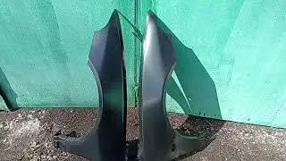 Митсубиси галант 1997-2003 крылья передние, сравнение.