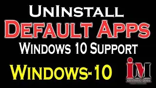 How to uninstall default apps in Windows 10
